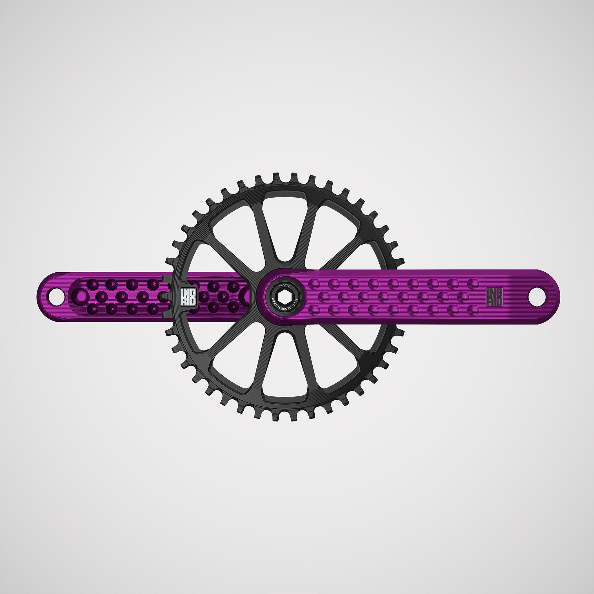 Purple Chris King Crankset INGRID POP Crankset Limited Edition Colors